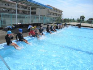 6 16 プール開き 白石町立有明東小学校