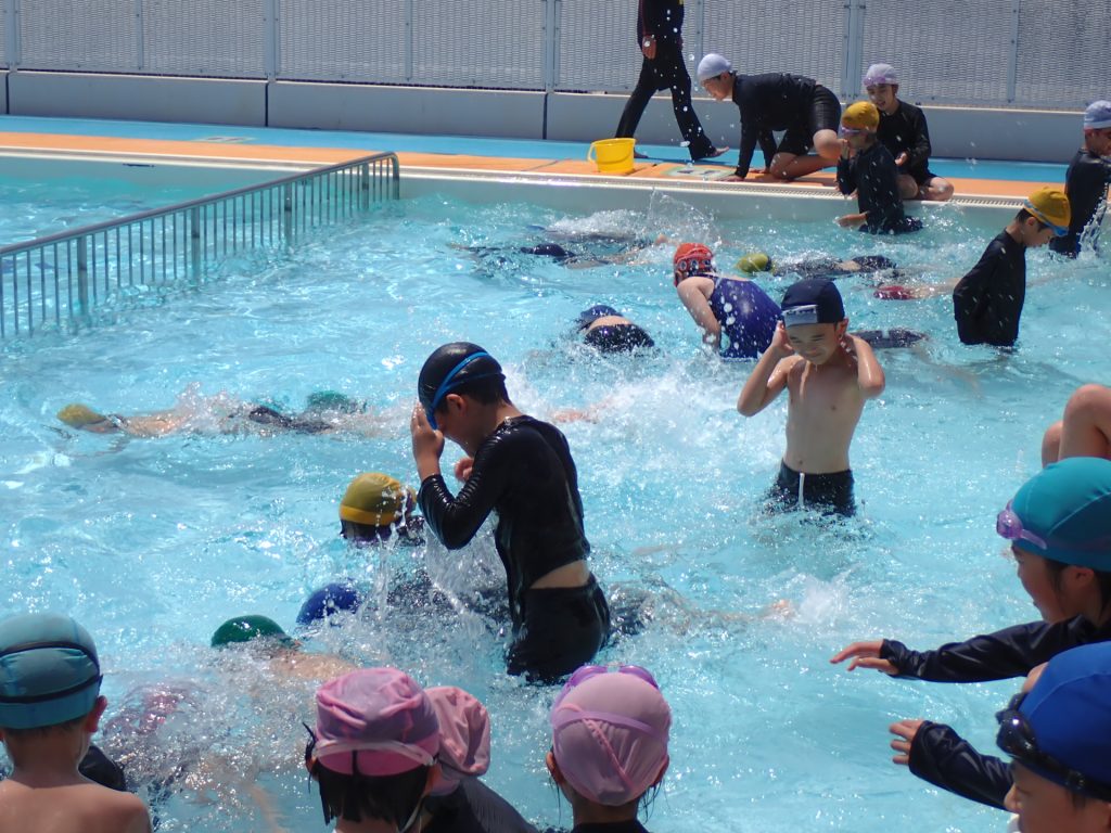 2,5年生プール開き | 千代田中部小学校