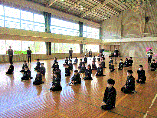 0406 赴任式・始業式 唐津市立伊岐佐小学校