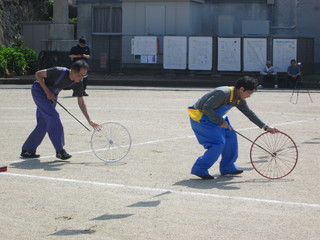 競技「出漁！安全運転」