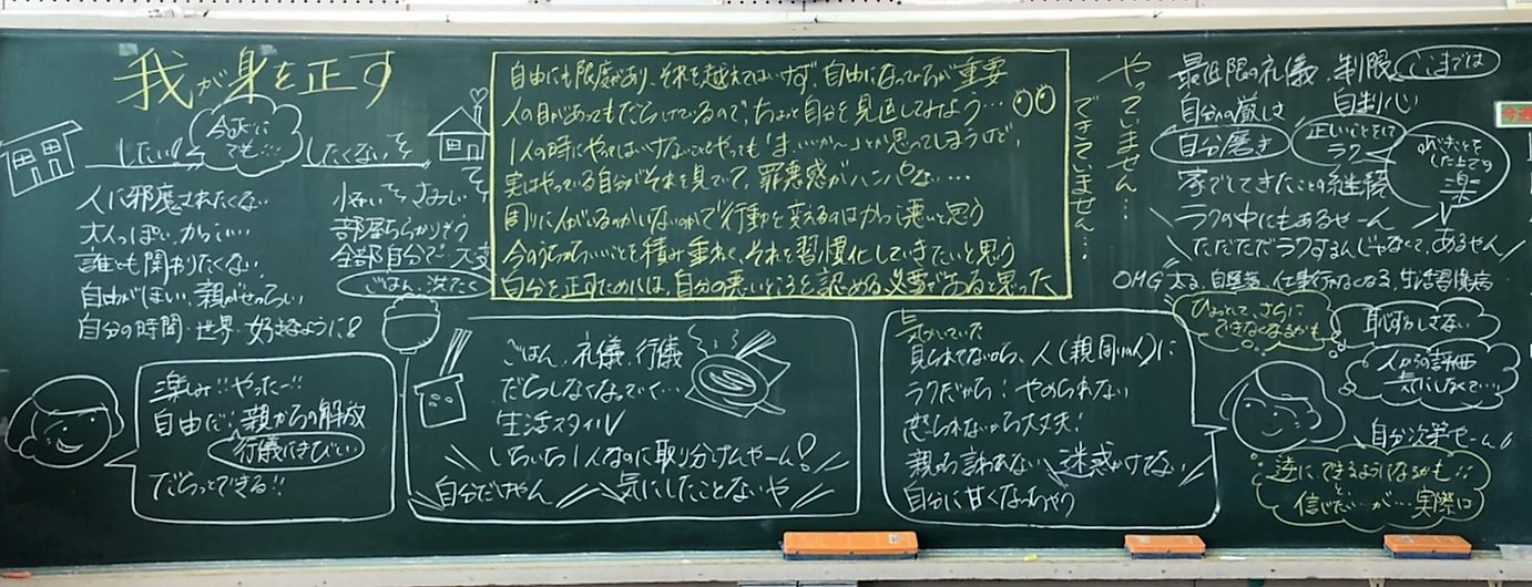 27 独りを慎む 上峰中学校