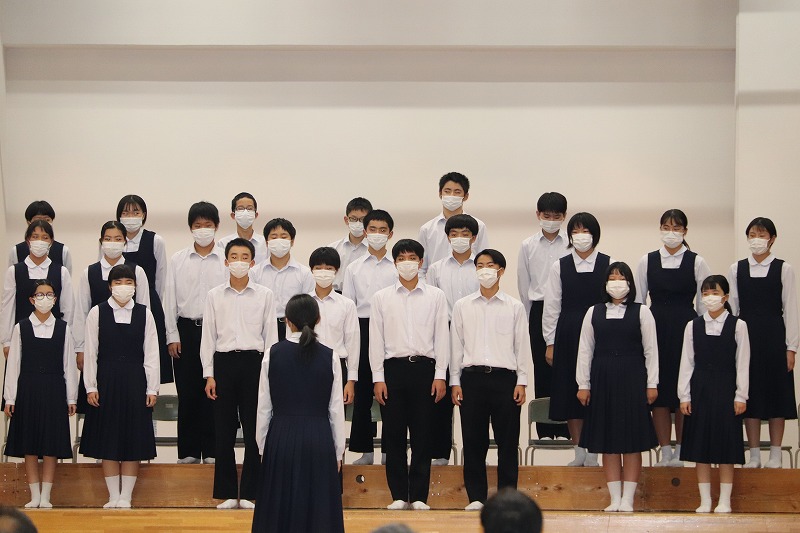 合唱コンクール 神埼市立神埼中学校