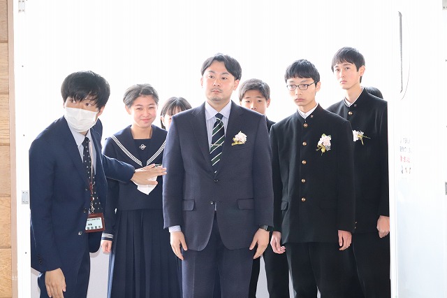 卒業式 神埼市立神埼中学校