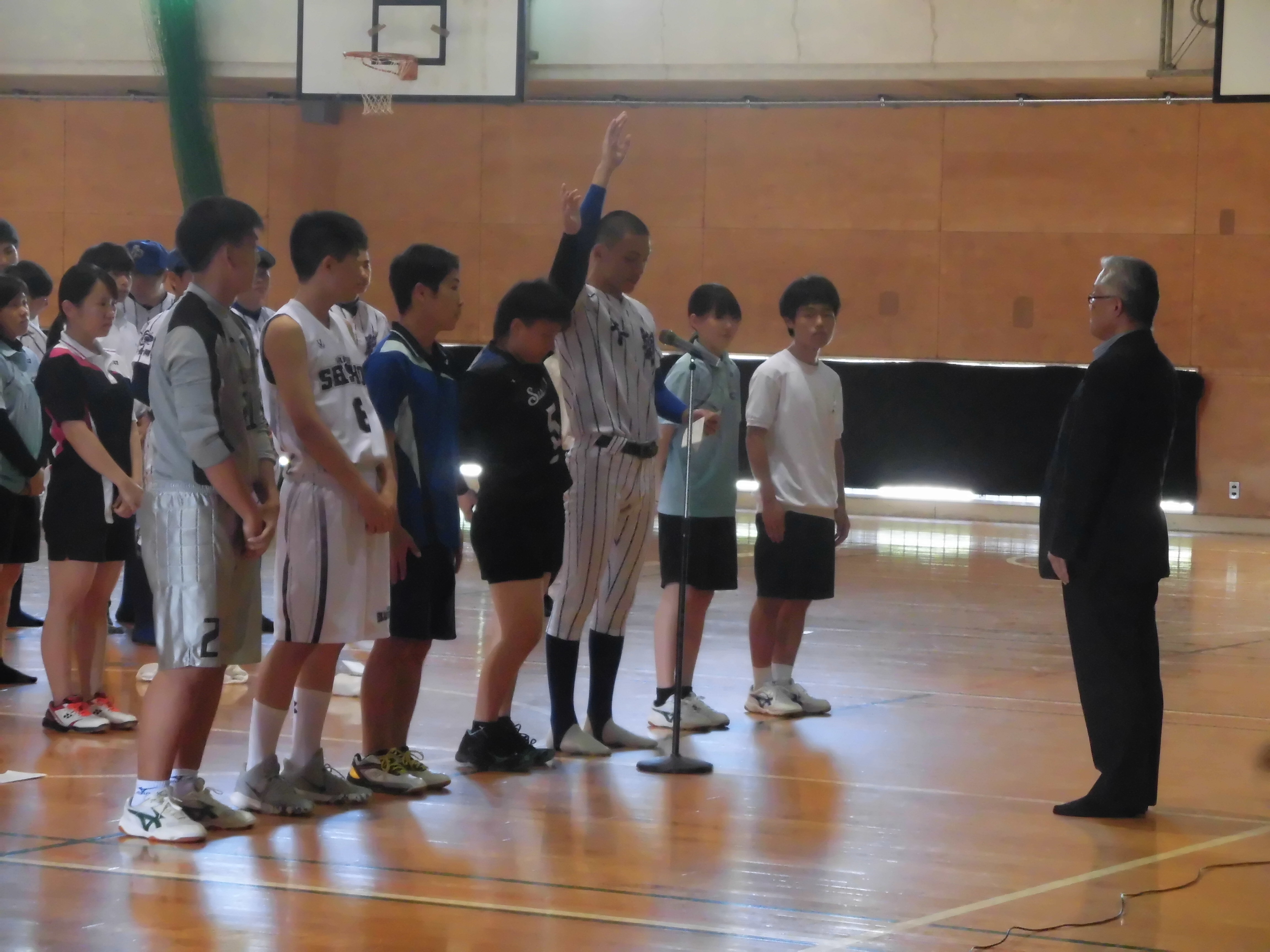ssp杯 佐賀県高等学校スポーツ大会壮行会 令和2年6月12日 佐賀県立唐津青翔高等学校 ssp杯 佐賀県高等学校スポーツ大会壮行会 令和2年6月12日 佐賀県立唐津青翔高等学校