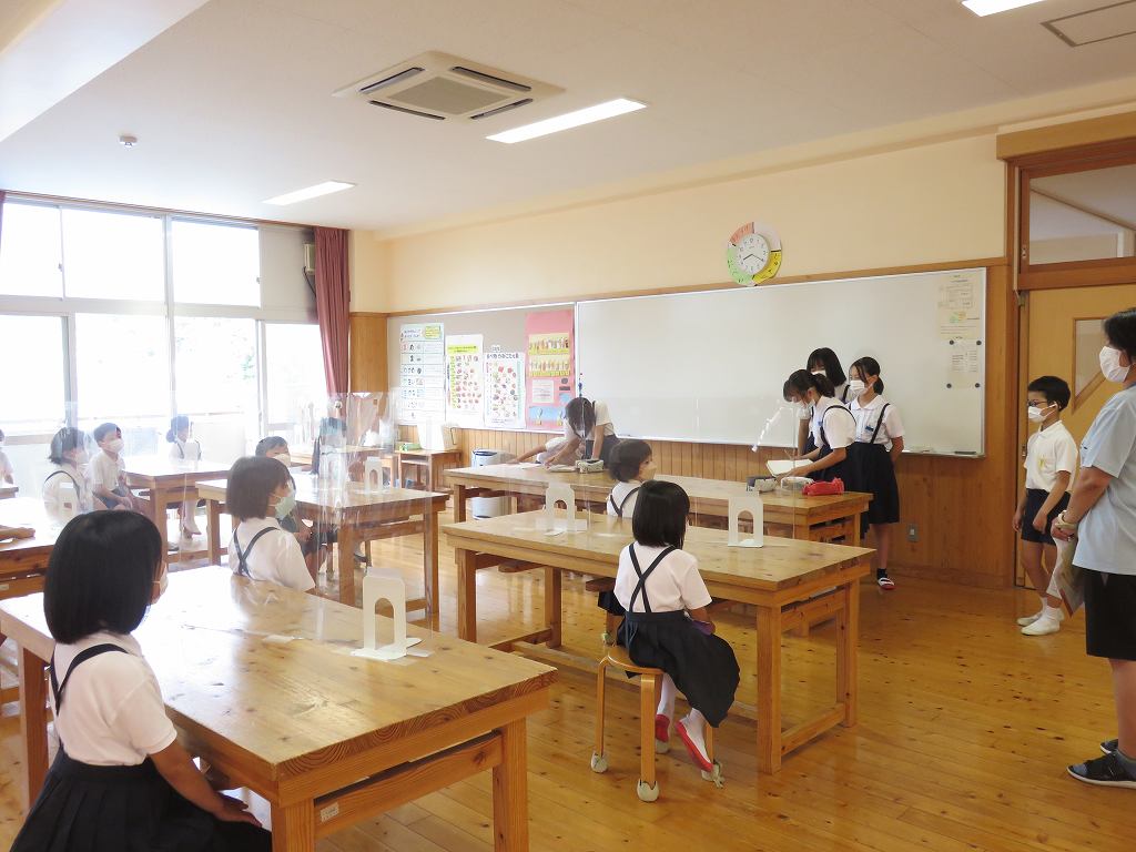 地区児童会 唐津市立七山小中学校