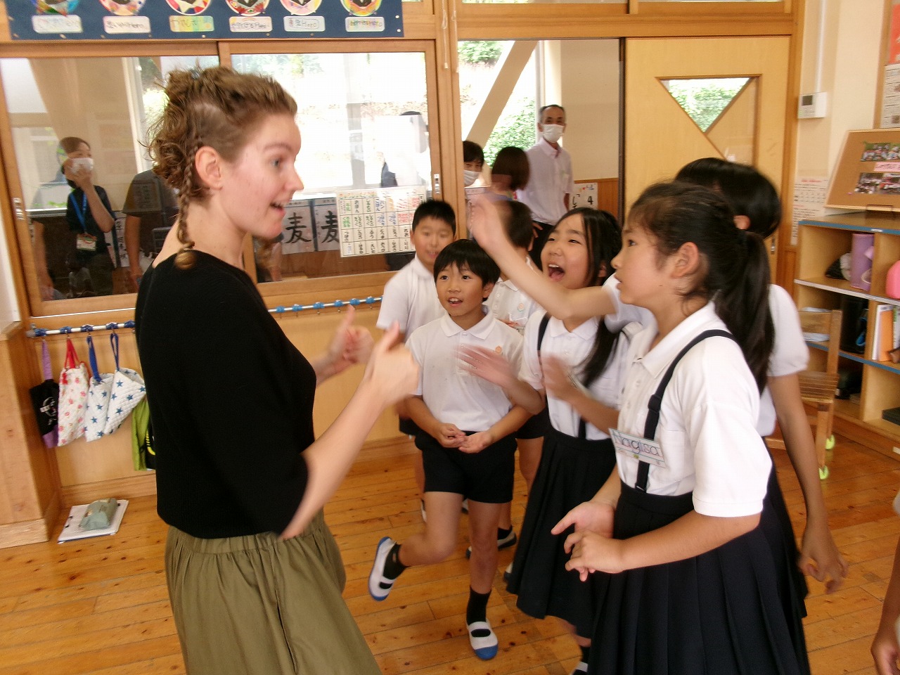 イングリッシュデイ 唐津市立七山小中学校