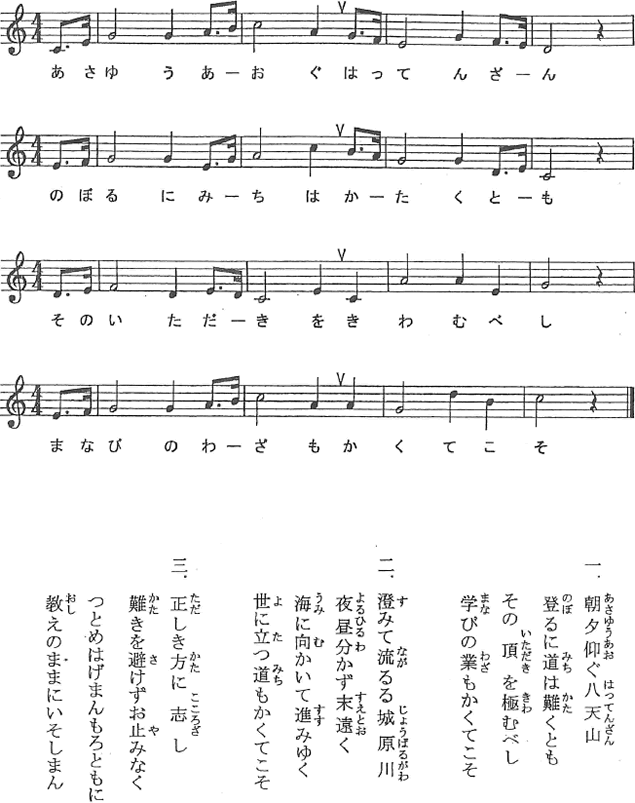 校訓 校歌 校章 仁比山小学校 校訓 校歌 校章 仁比山小学校