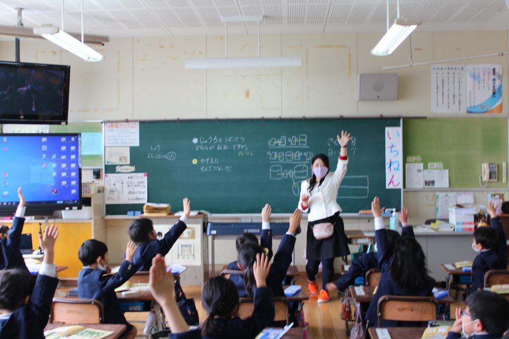 1年生 算数 仁比山小学校