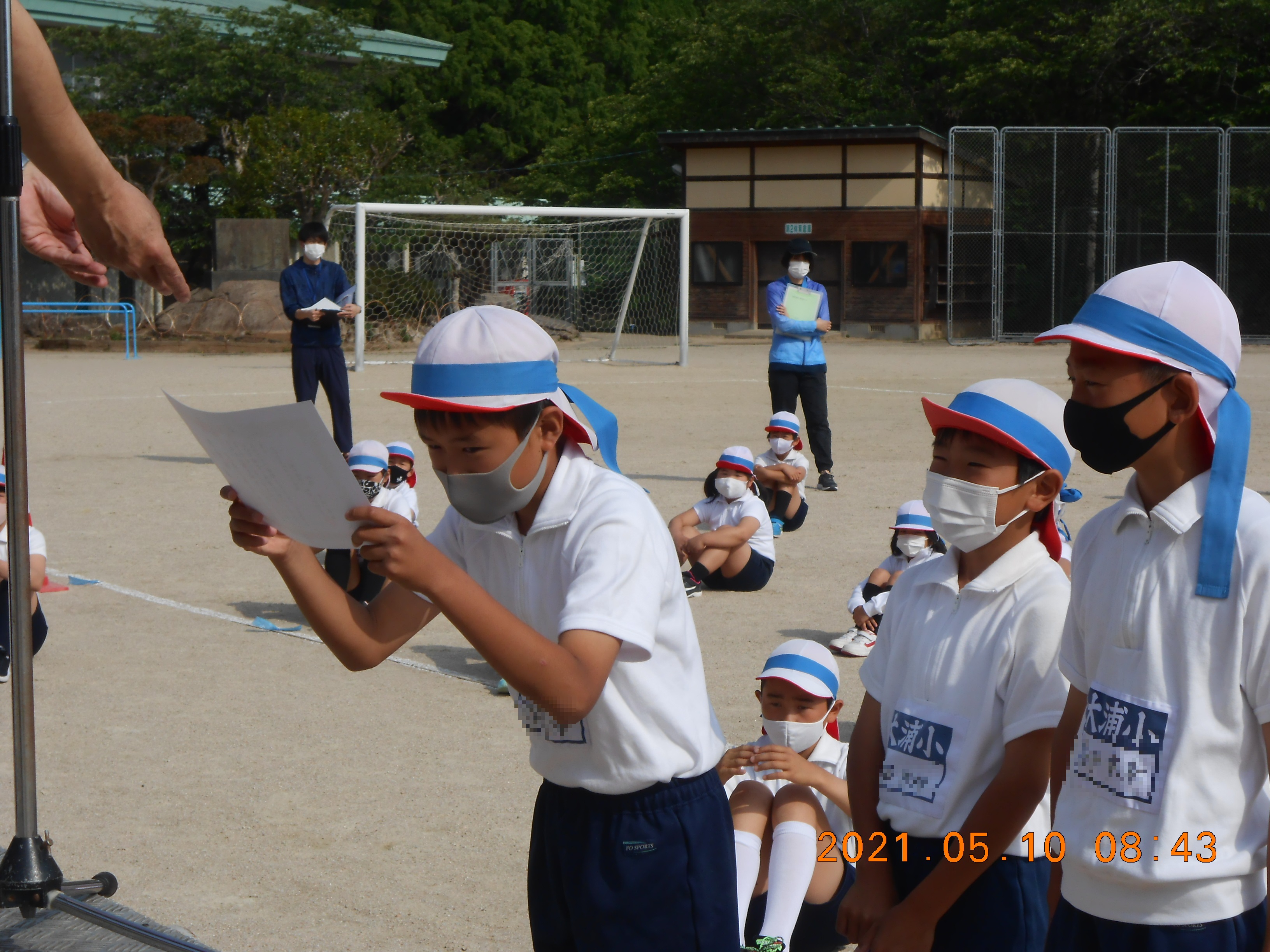 サッカー部 いろはカップサッカーフェスティバル準優勝などの表彰 太良町立大浦小学校