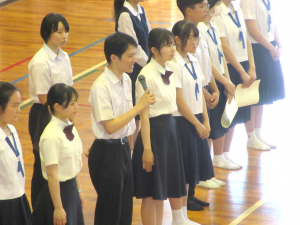 1学期終業式等４