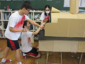赤団展示制作