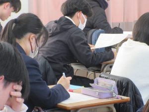 諸注意を読む３年生
