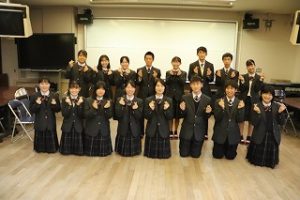 普通科キャンパス前期生徒会役員の退任式 後期生徒会役員紹介 佐賀県立白石高等学校