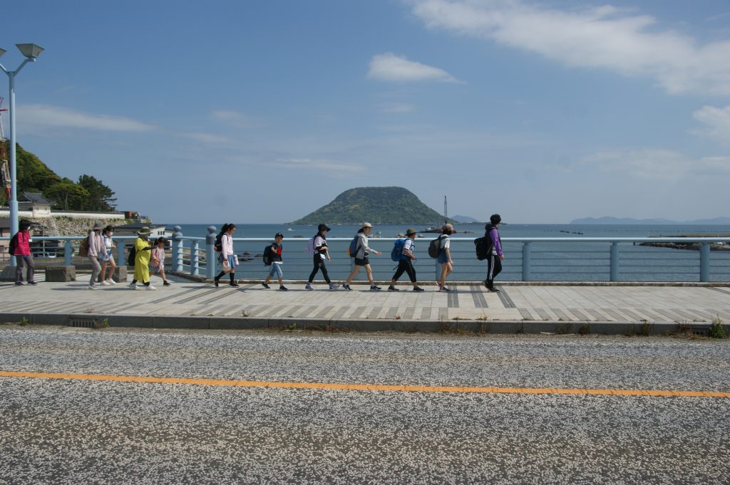 遠足0428 唐津市立高島小学校