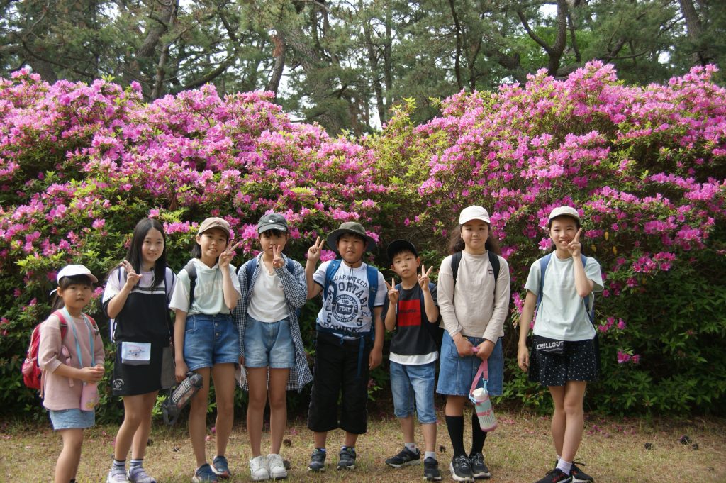 遠足0428 唐津市立高島小学校