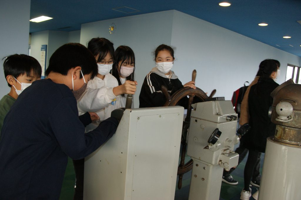 バス旅行 唐津市立高島小学校