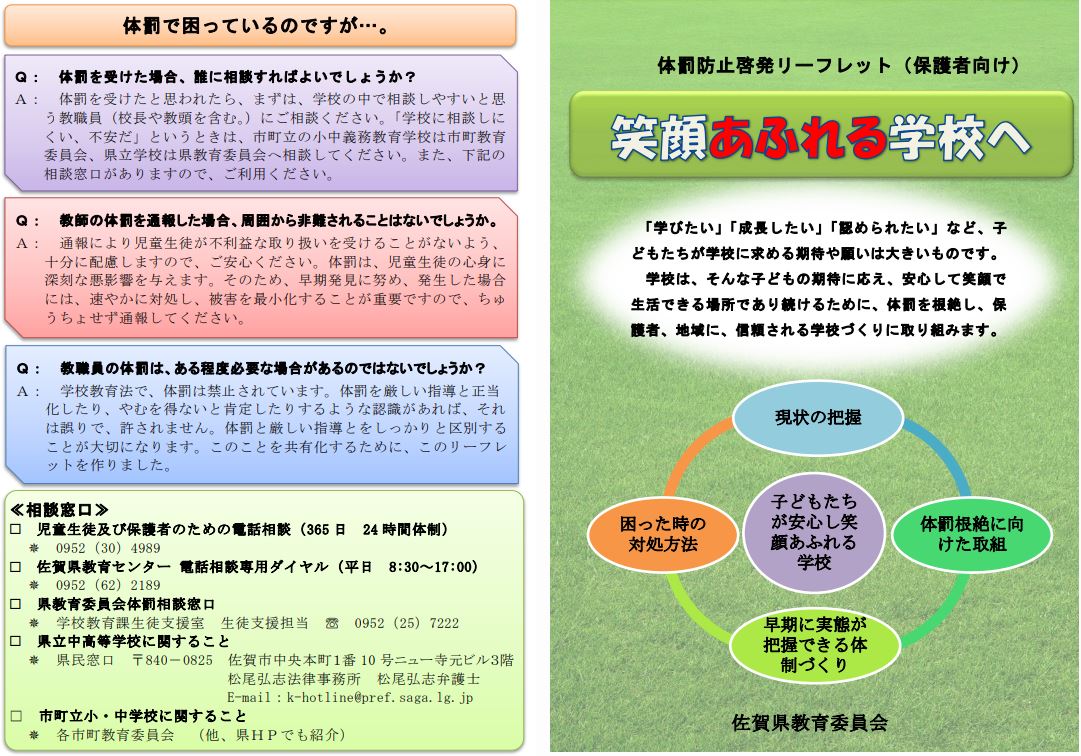体罰の禁止及び生徒理解に基づく指導の徹底について – No11体罰等 体 罰 等 – HISJA