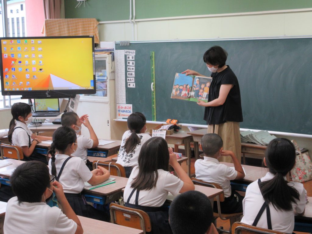 今年度の読み聞かせがスタートしました 太良町立多良小学校