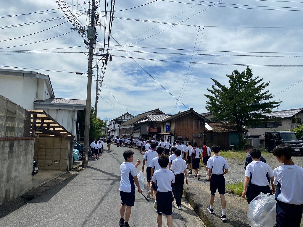 【塩田校舎】1学期ボランティア活動 佐賀県立嬉野高等学校
